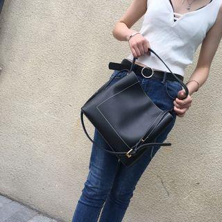 Two-way Bucket Shoulder Bag