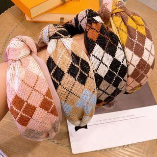 Argyle Headband