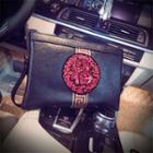 Chinese Character Clutch Black - One Size