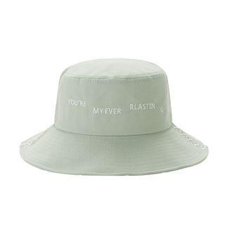 Embroidered Lettering Hat