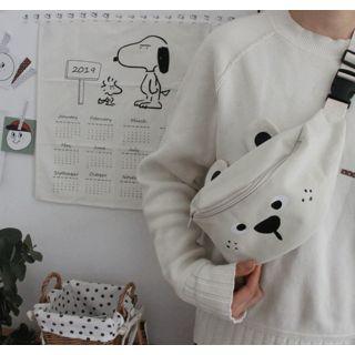 Animal Face Belt Bag