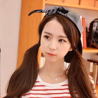 Printed Bow Baseball Hat