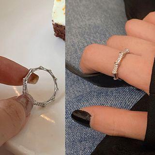 Geometry Ring J353 - Silver - One Size