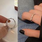 Geometry Ring J353 - Silver - One Size
