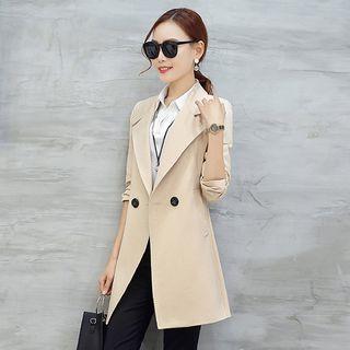 Double-button Trench Coat