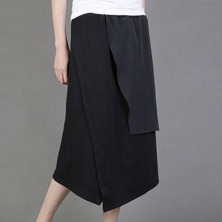Wrapped Midi-skirt