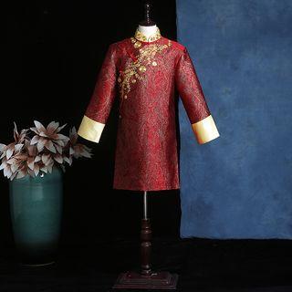 Traditional Chinese Long-sleeve Wedding Top