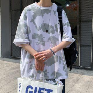 Tie-dyed Short Sleeve Oversized T-shirt