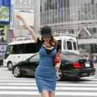 Spaghetti-strap Zip-side Denim Minidress