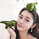Chenille Dinosaur Face Wash Headband / Hair Tie