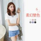 Mock Tow-piece Top