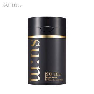 Su:m37 - Bright Award Bubblde De Mask Black 50ml 50ml