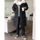Detachable-hood Two-way Puffer Coat