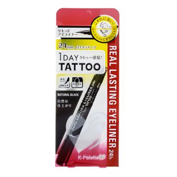 K-palette - 1 Day Tattoo Real Lasting Eyeliner 24h (natural Black) 0.5ml