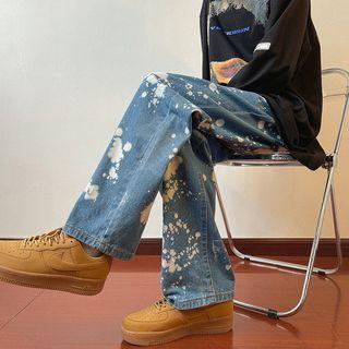 Inked Straight Leg Jeans
