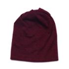 Couple Colored Rib-knit Beanie