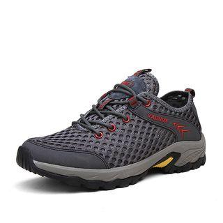 Mesh Lace Up Sneakers