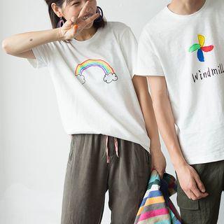 Windmill Printed Short-sleeve T-shirt