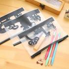 Printed Clear A5 File Bag