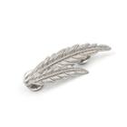 Feather Brooch Silver - One Size
