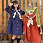 Sailor-collar Dress