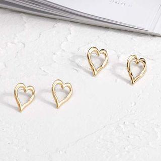 Wire Heart Earring