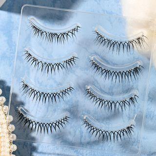 False Eyelashes #m10 As Shown In Figure - One Size