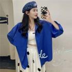 Bell-sleeve Shirt Jacket