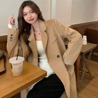 Medium Long Double-breasted Coat