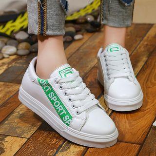 Letter Print Sneakers