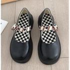 Dotted Strap Mary Jane Shoes