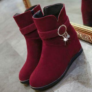 Hoop Accent Short Snow Boots