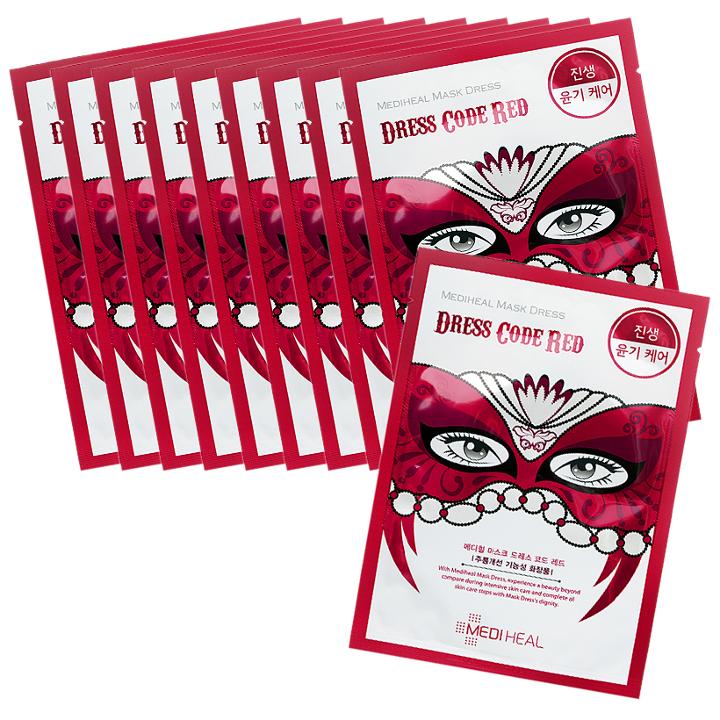 Mediheal - Mask Dress Code Red 10 Sheets