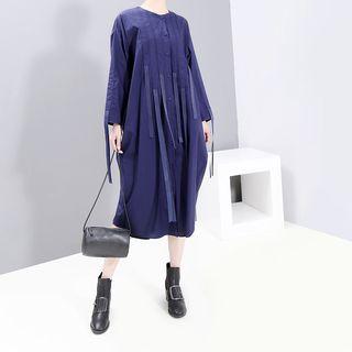 Strap Detail Shirtdress