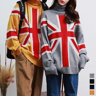 Couple Uk Turtle-neck Sweater