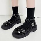 Ankle Strap Patent Mary Jane Shoes
