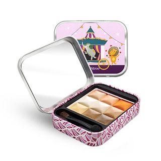 Seantree - 3x3 Eyeshadow (#03 Orange Brown) (3 Types) Design 2 Cat
