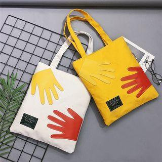 Hand Applique Tote Bag