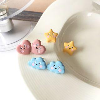 Star / Cloud / Heart Alloy Earring