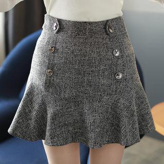 Inset Inner-shorts M Lange Mini Skirt