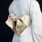 Patterned Obi Belt Beige - One Size