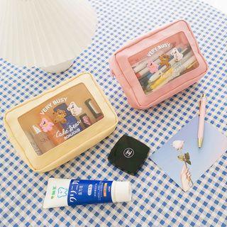 Bear Transparent Pouch