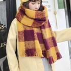 Check Scarf As Shown In Figure - One Size
