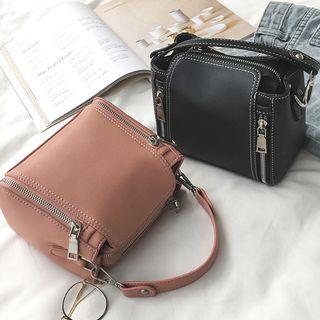 Zip Detail Crossbody Bag