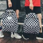 Canvas Checker Backpack