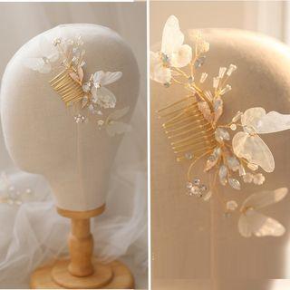 Wedding Butterfly Hair Fork