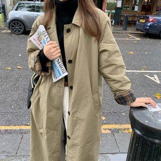Single Breasted Long Padded Coat