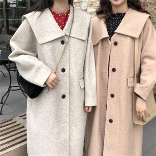 Peter-pan Collar Long-sleeve Jacket