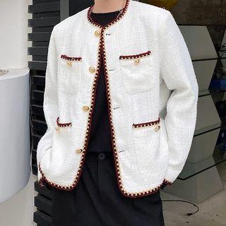 Woven Button-up Jacket