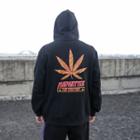 Leaf Lettering Hoodie